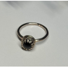 925 Sterling Silver Onyx Ring Size 7.5