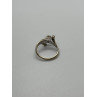 14K WHITE GOLD DIAMONDS RING SIZE 5.5