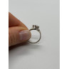 14K WHITE GOLD DIAMONDS RING SIZE 5.5