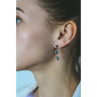 925 Sterling Silver Aquamarine 