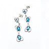 925 Sterling Silver Aquamarine 