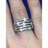 925 Sterling Silver CZ Ring Size 6.5
