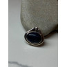925 Sterling Silver Pendant Sodalite Length 0.9 In