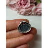 925 Sterling Silver Pendant Sodalite Length 0.9 In