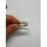 14K WHITE GOLD  DIAMONDS RING SIZE 7