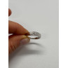 14K WHITE GOLD  DIAMONDS RING SIZE 7