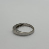14K White Gold Diamonds Ring Size 7