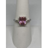 925 Sterling Silver CZ Ring Size 7.75