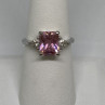 925 Sterling Silver CZ Ring Size 7.75