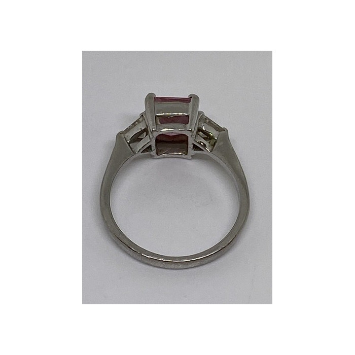 925 Sterling Silver CZ Ring Size 7.75