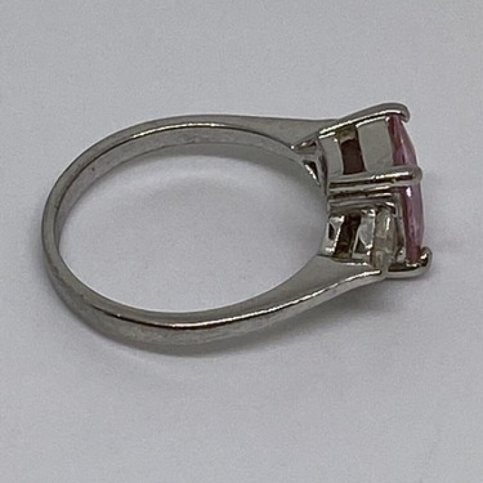 925 Sterling Silver CZ Ring Size 7.75
