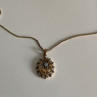 925 Sterling Silver Gold Plated Sapphires 