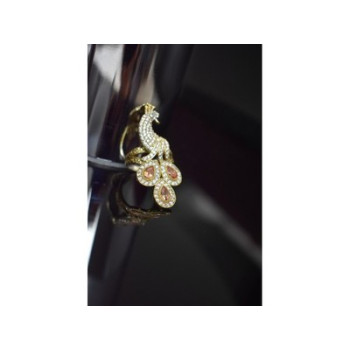 925 Sterling Silver Heliodor, CZ & Turquoise 