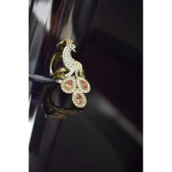 925 Sterling Silver Heliodor, CZ & Turquoise 