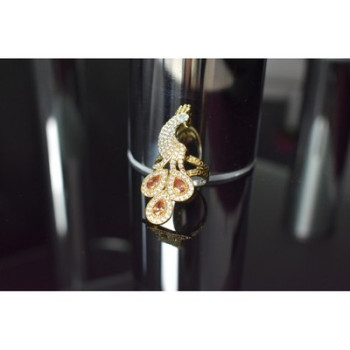 925 Sterling Silver Heliodor, CZ & Turquoise 