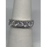 925 Sterling Silver CZ Ring Size 6