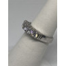 925 Sterling Silver CZ Ring Size 6