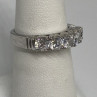 925 Sterling Silver CZ Ring Size 6