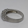 925 Sterling Silver CZ Ring Size 6