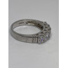 925 Sterling Silver CZ Ring Size 6