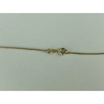 925 Sterling Silver Gold Plated Blue Spinel Chain With Cross