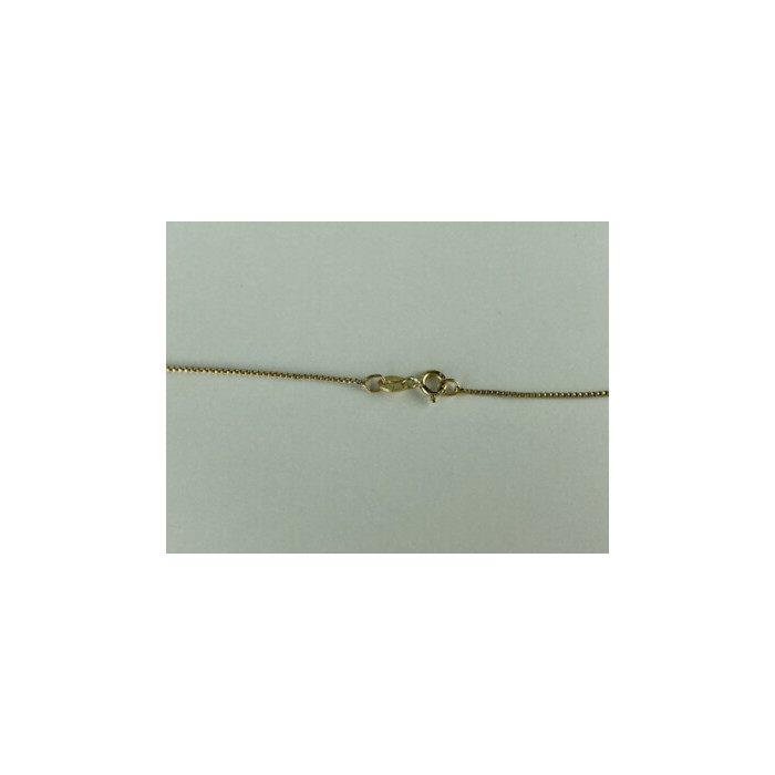 925 Sterling Silver Gold Plated Blue Spinel Chain With Cross