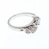 925 Sterling Silver CZ Ring Size 6.5