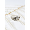 925 Sterling Silver CZ Ring Size 6.5