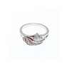 925 Sterling Silver CZ Ring Size 6.5