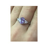 925 Sterling Silver CZ Ring Size 8