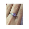 925 Sterling Silver CZ Ring Size 8
