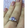 925 Sterling Silver CZ Ring Size 8