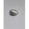 925 Sterling Silver Ring With Turquoise Size 7.75
