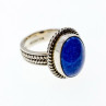 Vintage 925 Sterling Silver Sodalite Ring Size 5.5