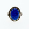 Vintage 925 Sterling Silver Sodalite Ring Size 5.5