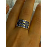 14K Yellow Gold Tanzanite Ring Size 9