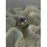 14K White Gold Tanzanite & Diamond Ring Size 6