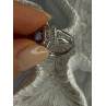 14K White Gold Tanzanite & Diamond Ring Size 6
