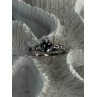 925 Sterling Silver Alexandrite Heart Ring Size 10