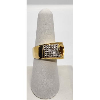 925 Sterling Silver Ruby Ring Size 7.5