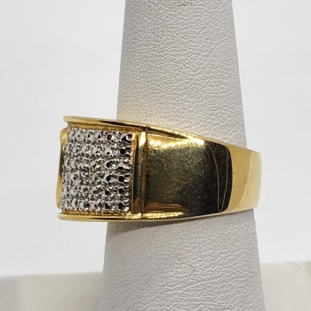 925 Sterling Silver Ruby Ring Size 7.5