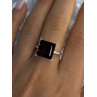 925 Sterling Silver Dravite Brown Tourmaline Ring Size 8