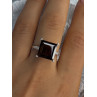 925 Sterling Silver Dravite Brown Tourmaline Ring Size 8