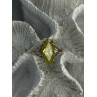 925 Sterling Silver Peridot Ring Size 9.5