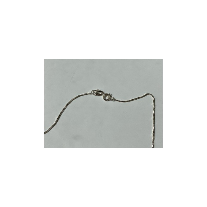 925 Sterling Silver Mother of pearl Chain with Pendant Italy