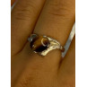 Vintage 925 Sterling Silver Tigers Eye Ring Size 8