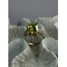 925 Sterling Silver Lemon Quartz Ring Size 8