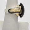 925 Sterling Silver Quartz Ring Size 7
