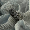 Elegant Design 925 Sterling Silver Beryl Ring Size 7.5