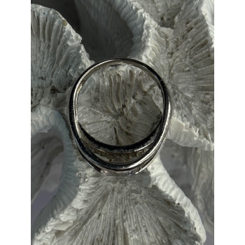 Elegant Design 925 Sterling Silver Cz Ring Size 10